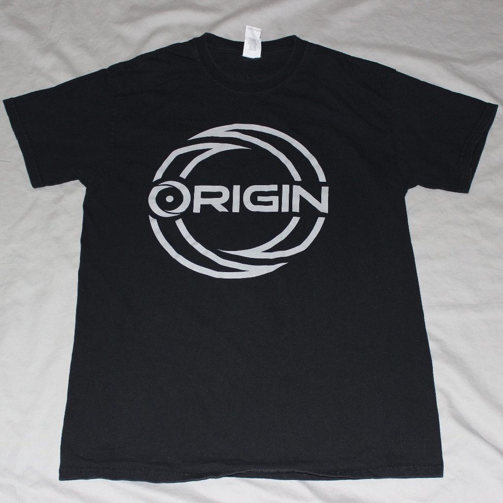 Black 'Origin' Graphic T-Shirt
